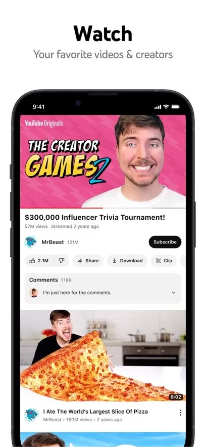 YouTube截图