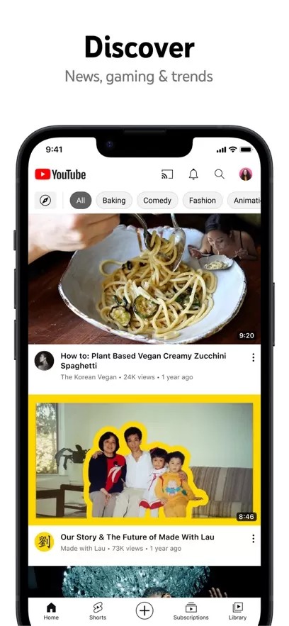 YouTube截图