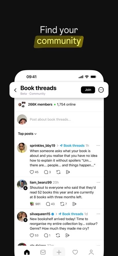 Threads截图