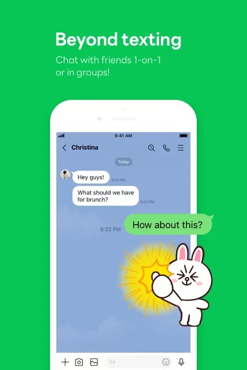 LINE截图