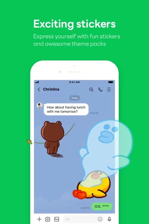 LINE截图