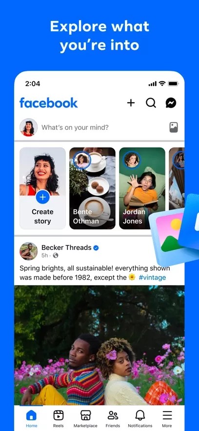 Facebook截图